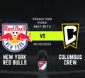 New York Red Bulls vs Columbus Crew Prediction, Picks & Best Bets