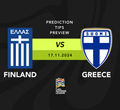 Finland vs Greece Prediction, Tips, Preview