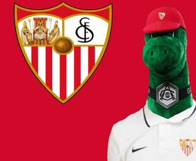 Gunnersaurus: Sevilla announce signing of Arsenal mascot