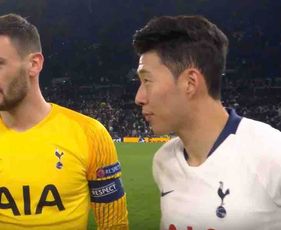 Video: Match-winner Heung-min Son and penalty hero Hugo Lloris discuss Spurs 1-0 Man City