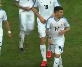 Lucas Torreira helps Uruguay to victory over Uzbekistan
