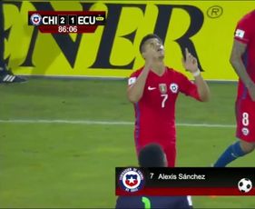 Video: Alexis Sanchez scores late winner for Chile against Ecuador