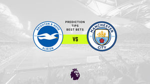 Featured image for article: Brighton vs Manchester City Prediction: Best Bets & Odds For August 31