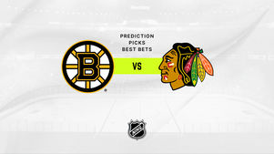Featured image for article: Bruins vs Blackhawks Prediction: Best Bets & TD Garden Edge - October 9