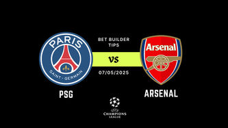 PSG vs Arsenal Bet Builder Tips
