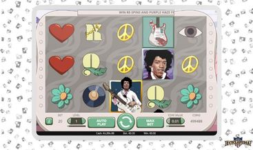 Jimi Hendrix slot machine