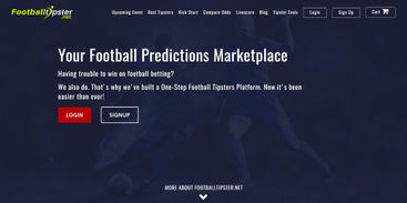 Footballtipster.net is a great choice for any soccer bettors