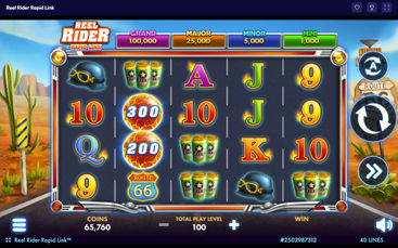 The Reel Rider Rapid Link slot at Tao Fortune Casino