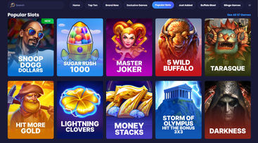 Popular slots on Spree Casino