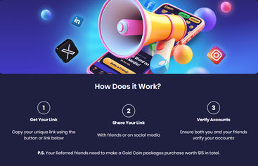 How to earn rewards by referring a friend to Spree Casino 