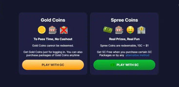 Spree Casino offers two currencies