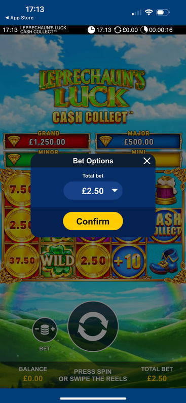 Playing slot games is smooth and glitch-free on Betfred Casino