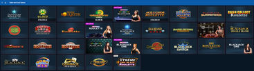 Table and card games on Betfred Casino