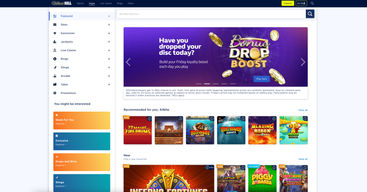 William Hill Casino website homepage