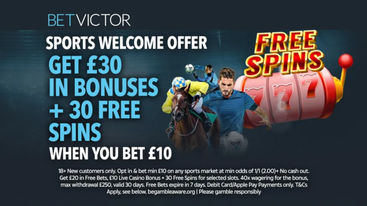 BetVictor Casino offers a generous welcome bonus for new players