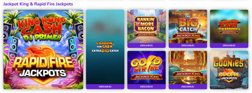 Jackpot games on Mecca Bingo