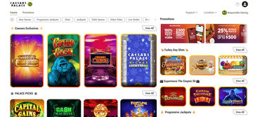 Caesars Palace Online Casino - Best paying promos and bonuses (97.6% payout percentage)