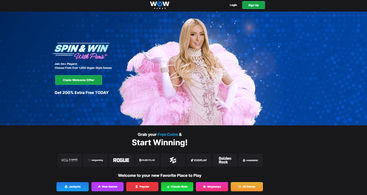 WOW Vegas - Overall best free SC Coins casino