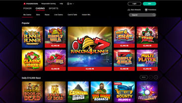 PokerStars Casino Michigan - Best for selection of poker games