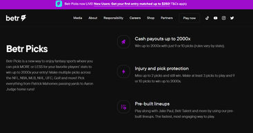 betr app online website
