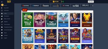 Yay Casino homepage online