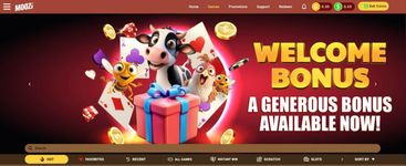 Moozi Casino homepage online