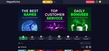 vegas coins casino homepage online