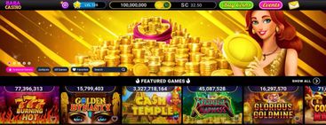 baba sweeps casino homepage