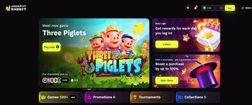 jackpotrabbit casino homepage online
