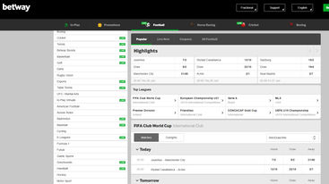 Betway betting site in Ghana