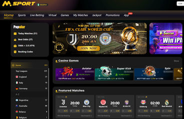 MSport betting site in Ghana