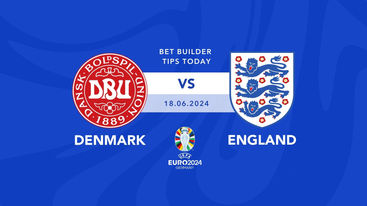 Denmark vs England Euro 2024 bet builder tips today