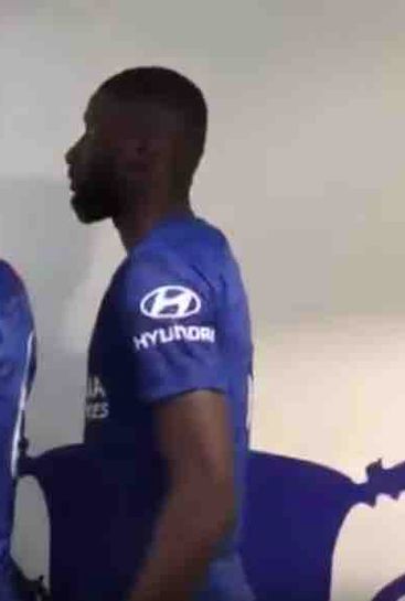 Antonio Rudiger reacts to his comeback from injury