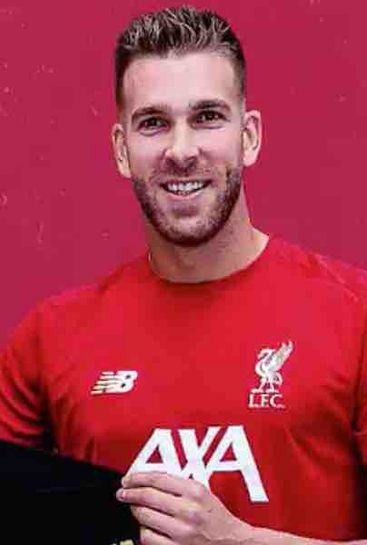 Adrian reacts to making his Liverpool debut vs Norwich