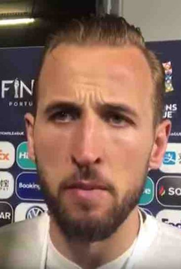 Harry Kane reacts to England's Nations League semi-final defeat to Netherlands