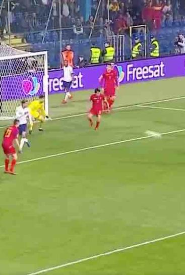 Video: Ross Barkley scores his second and England's third vs Montenegro