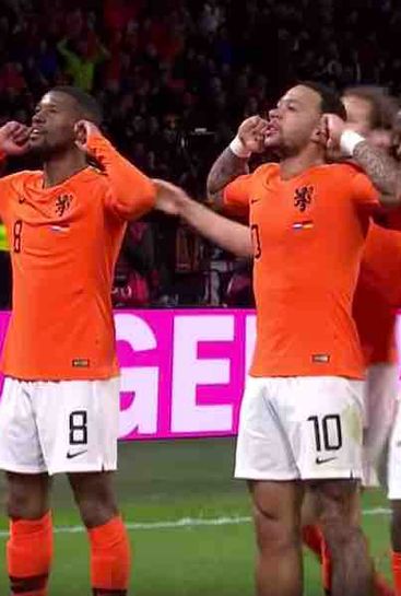 Gini Wijnaldum reacts to Netherlands' defeat to Germany