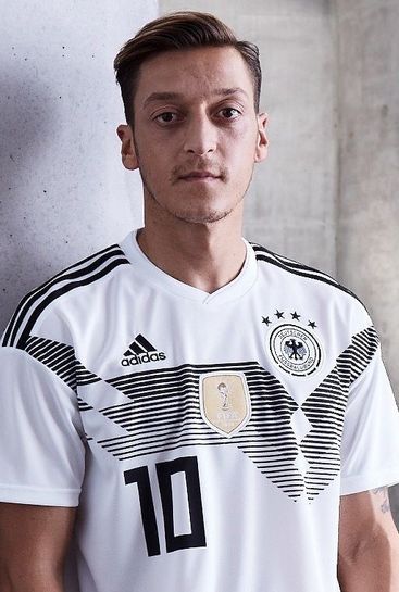Photo: Mesut Ozil models new Germany kit
