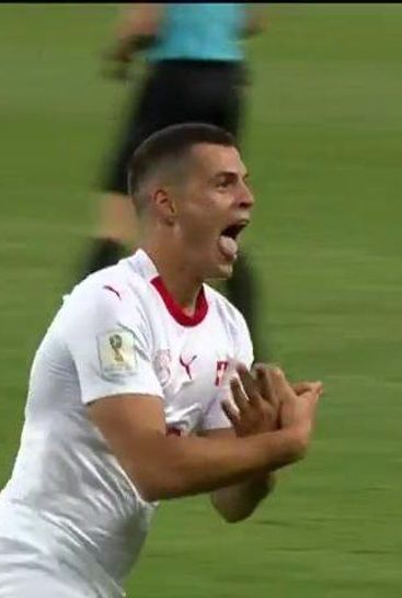 GIF: Arsenal's Granit Xhaka scores a screamer for Switzerland vs Serbia