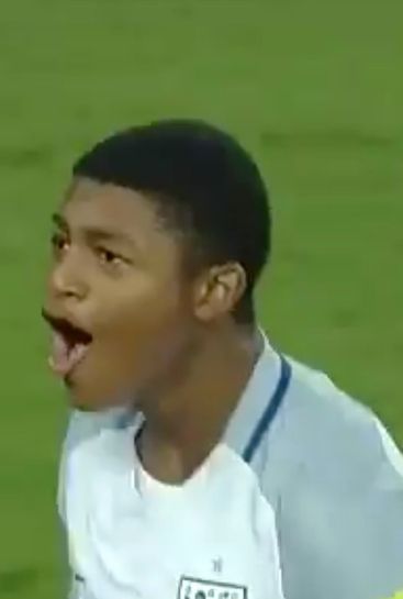 Video: Rhian Brewster scores his and England's second goal in U17 World Cup semi-final