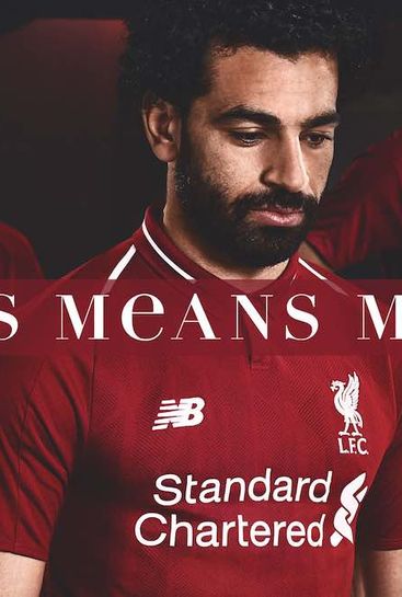 Photos: Mo Salah wearing the Liverpool 2018/19 home kit