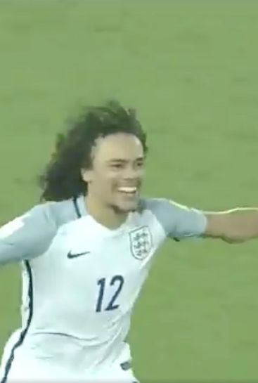 Video: Crystal Palace's Nya Kirby scores the winning penalty to put England in U17 World Cup quarter-final