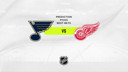 Blues vs Red Wings Prediction & Odds - 4/1/2025