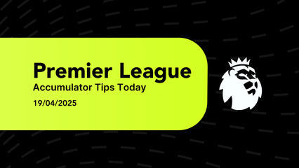 Premier League Football Accumulator Tips Today 19/04/2025