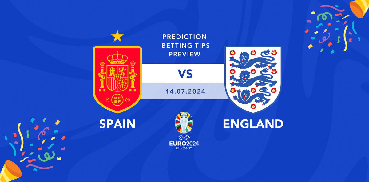 Spain vs England Prediction, Team News & Odds for Euro 2024 Final💎