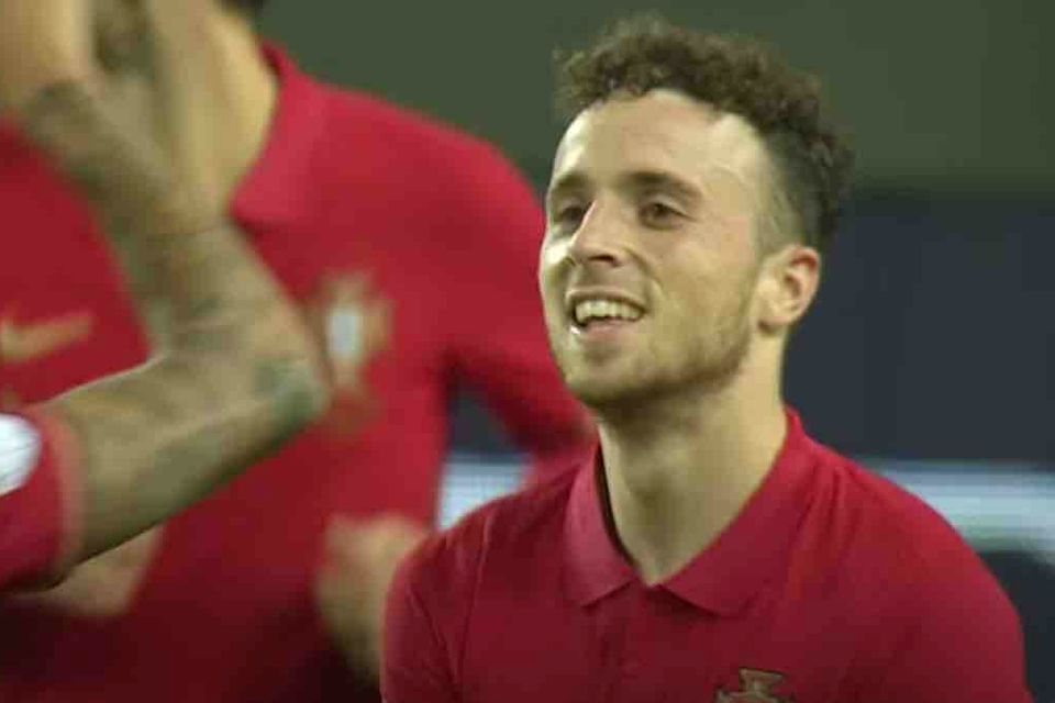 Video: Liverpool's Diogo Jota scores twice as Portugal beat Sweden