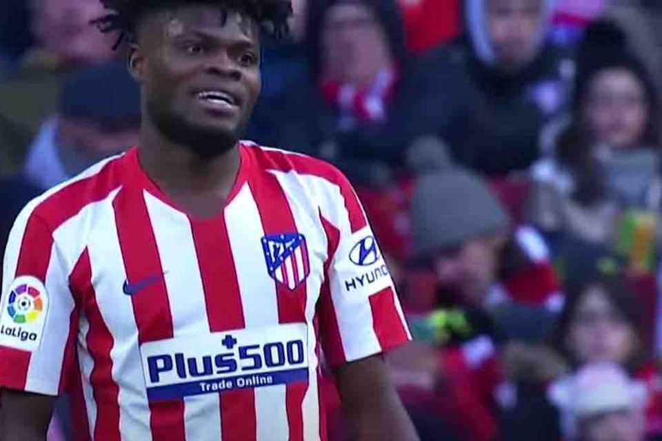Thomas Partey: Arsenal signing posts farewell message to Atletico Madrid