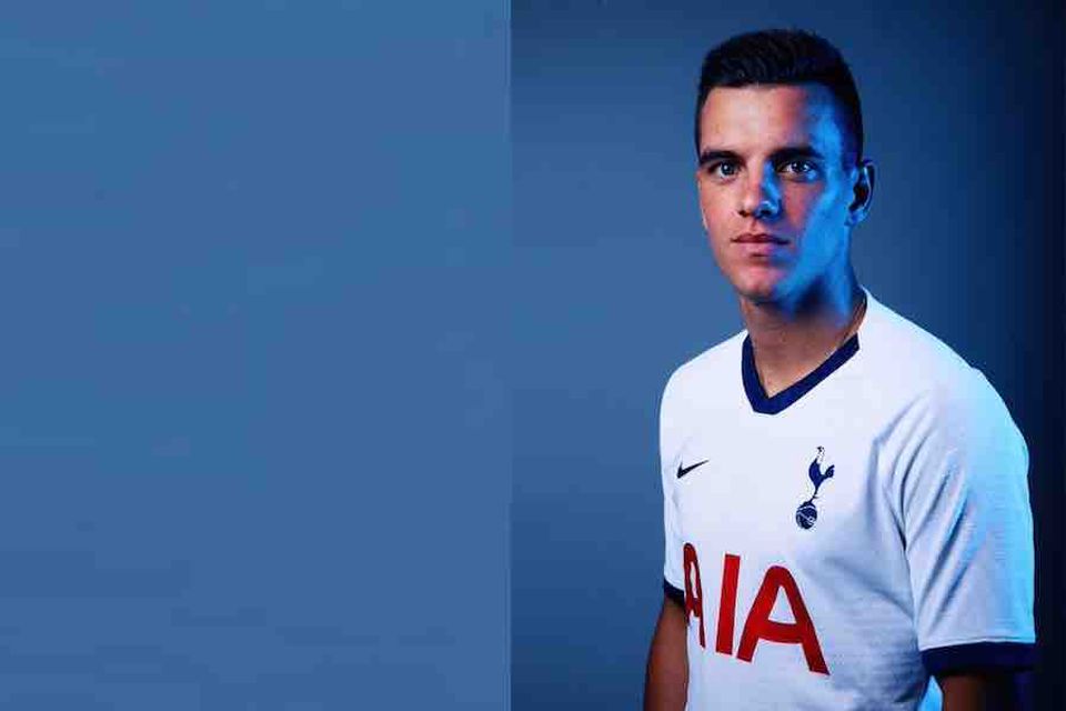 Giovani Lo Celso reacts to signing for Tottenham