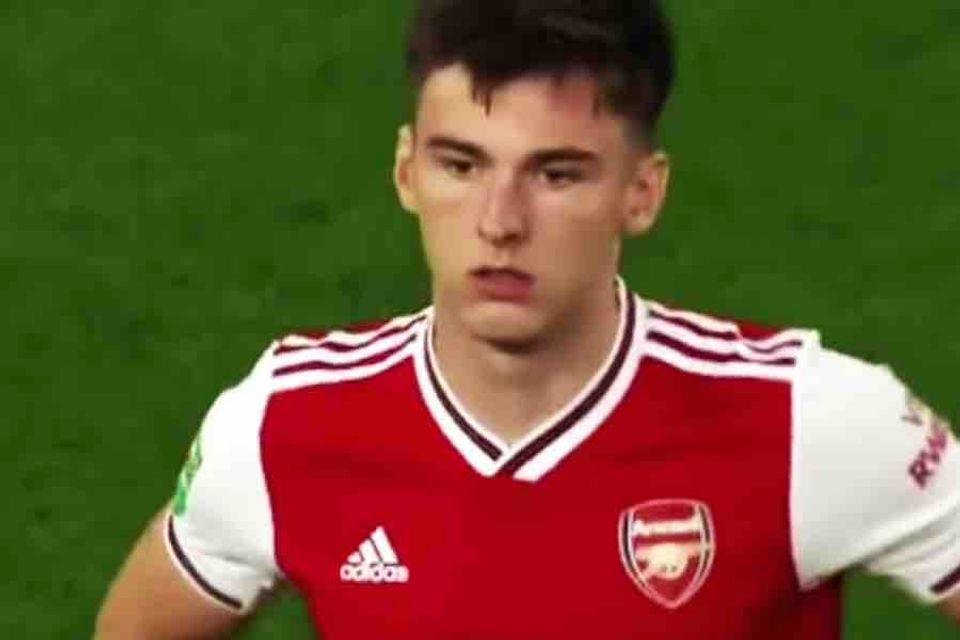 Kieran Tierney reacts to making his Arsenal debut