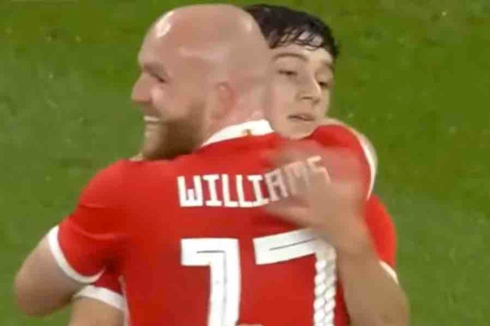 Daniel James reacts to his Wales exploits
